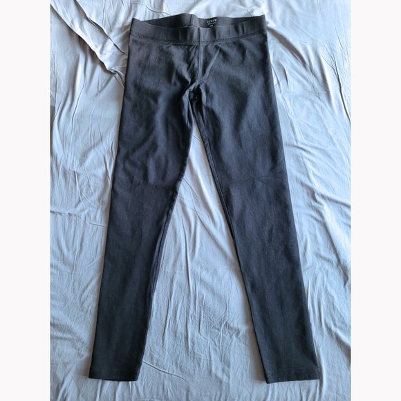 J. Crew Black Cotton Stretch Full Length Leggings (XS) - Picture 7 of 9